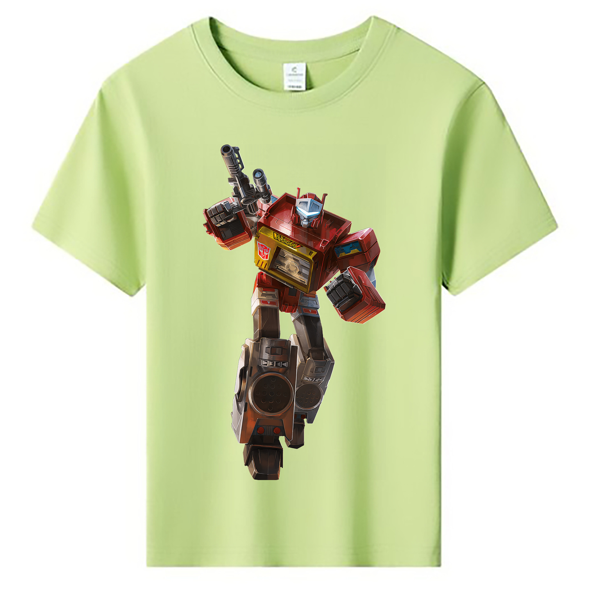 （画像用） Transformers トランスフォーマー 綿100％キッズTシャツ（フロントプリント）